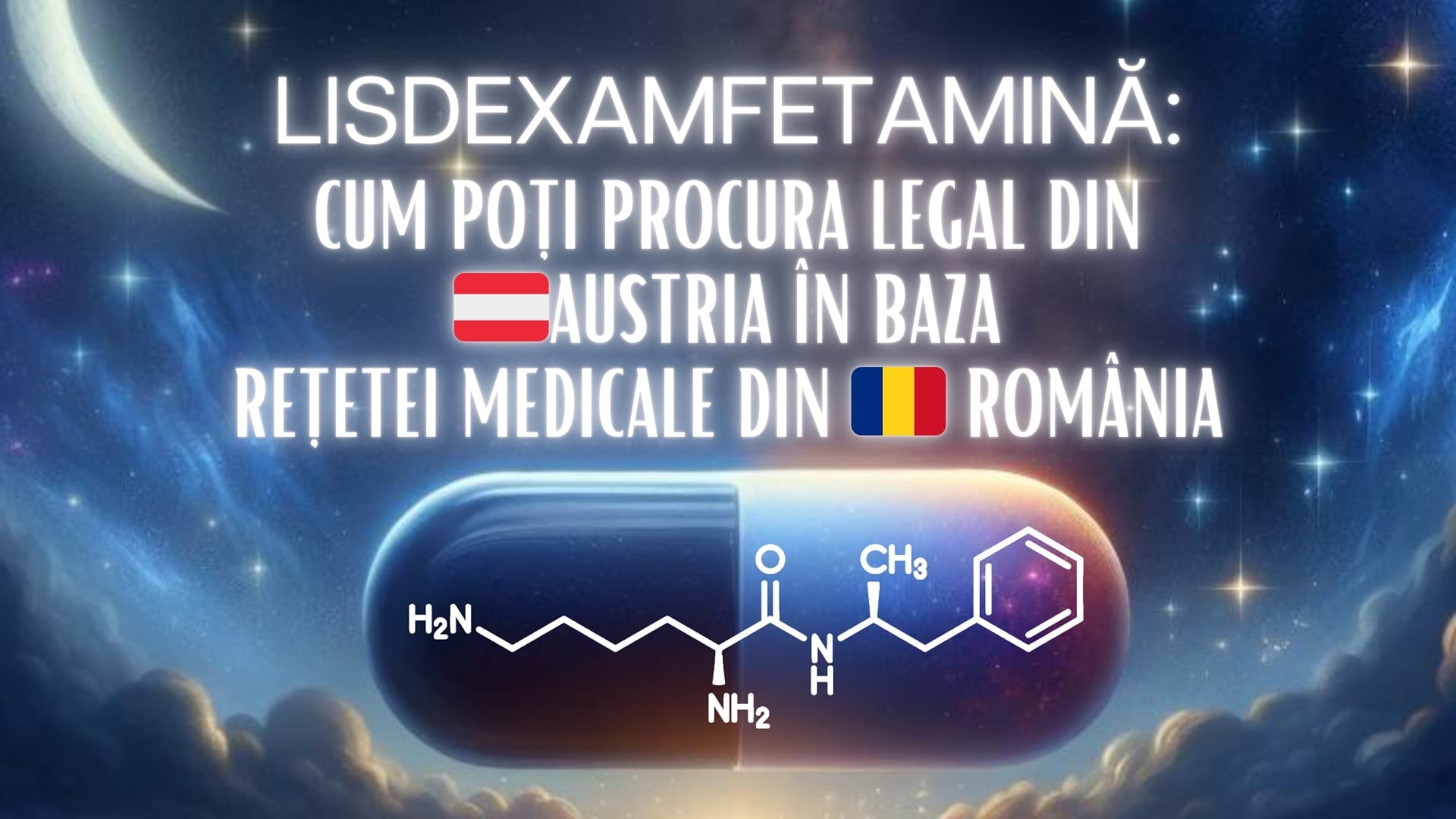 Cum procuri LEGAL Lisdexamfetamină ca pacient ADHD în România?